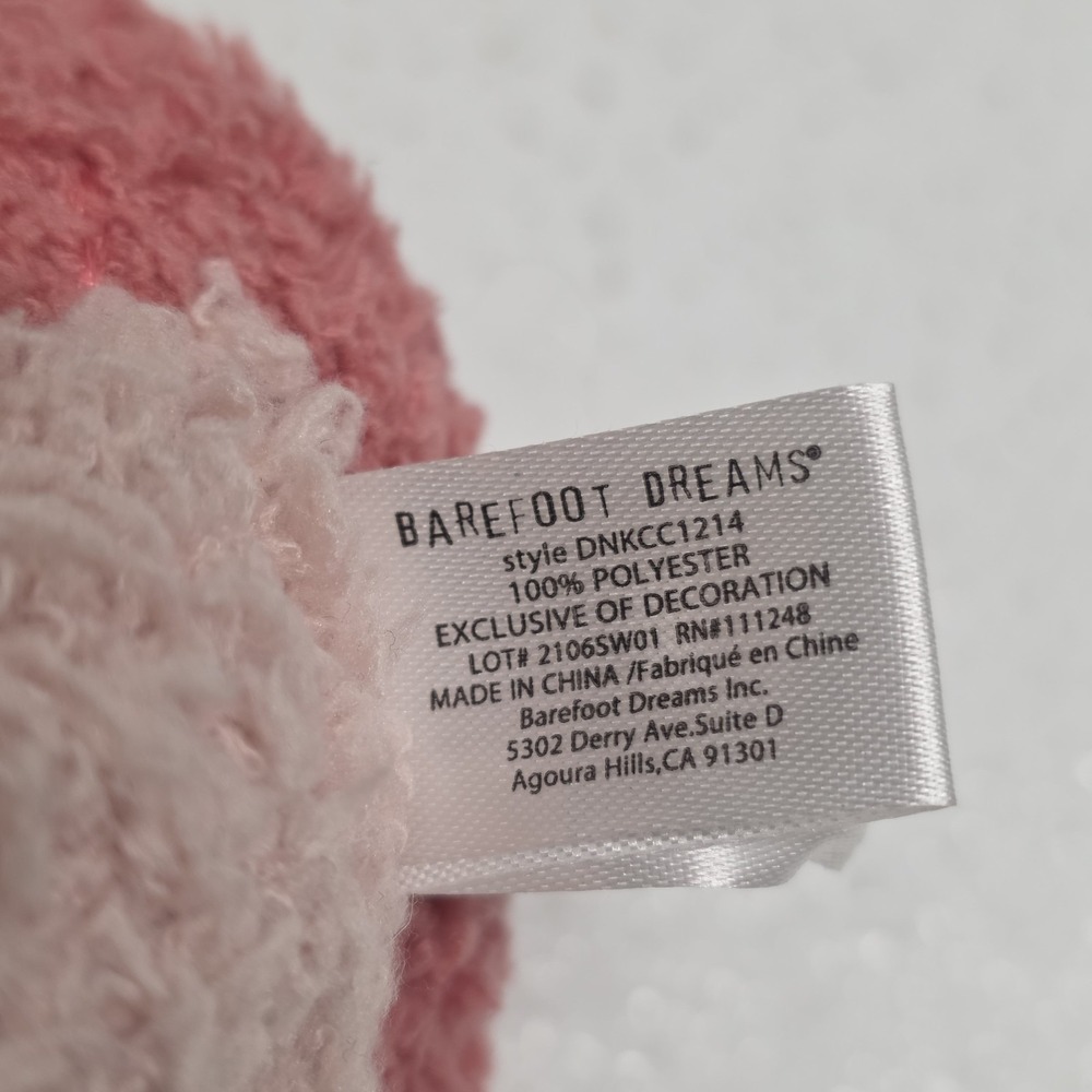 Barefoot Dreams Disney Winnie The Pooh Piglet With Scarf 8.5" Pink Plush - Picture 13 of 15